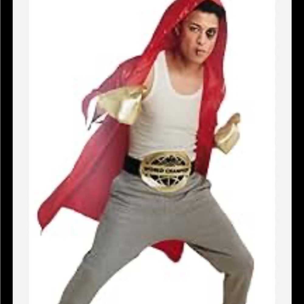 Adult Boxer Halloween Costume men’s OSFM Hyde And Eek! Boutique,Robe,